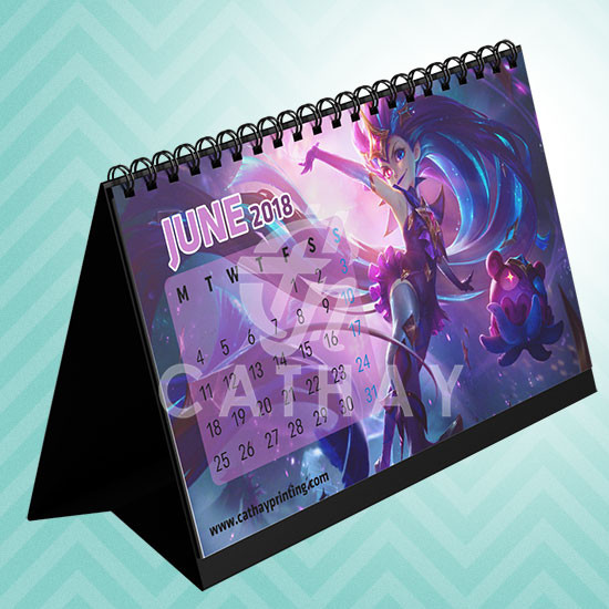 Kalender Meja Custom 13lb 210g