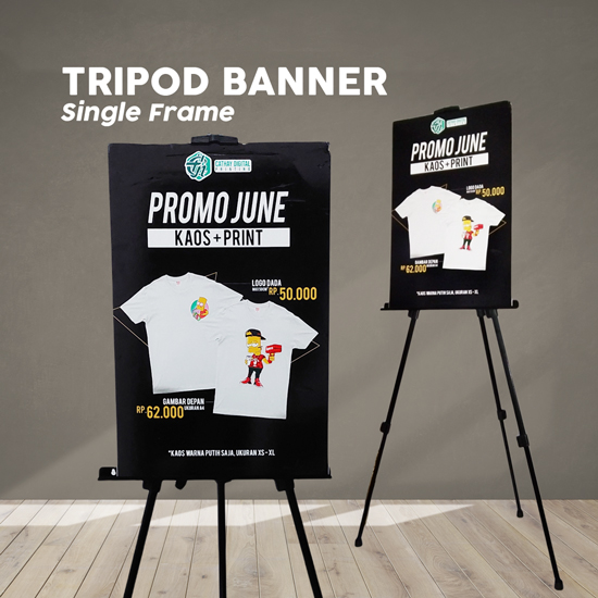 Tripod Single Frame Foamboard (60X90)