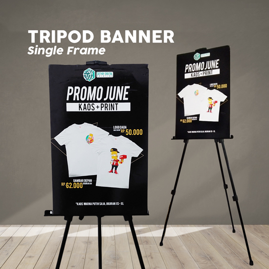 Tripod Single Frame Impraboard (60X80)