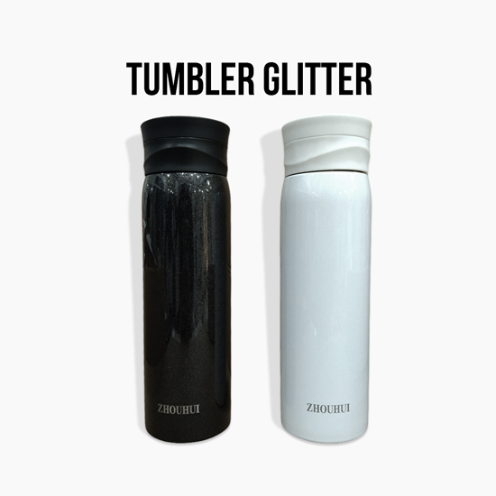 Tumbler Glitter Polos