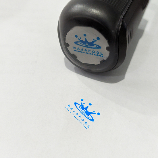 Stempel Trodat 46019 O 19 mm (tanpa tanggal ditengah)