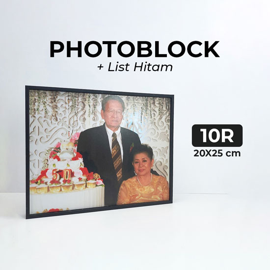 Photoblock +List Hitam 10R(20X25cm)