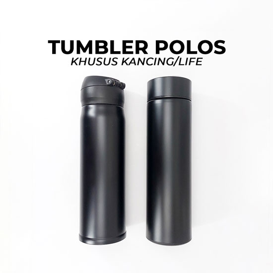 Tumbler Polos Life/Kancing