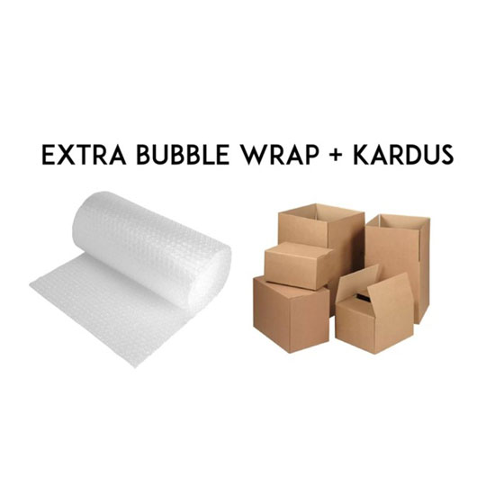 Kardus + Bubble Wrap