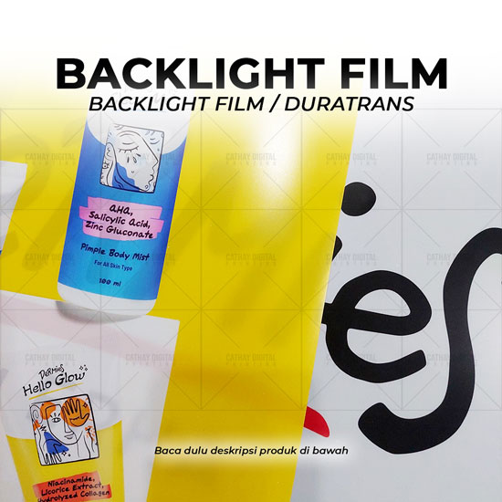 Backlight Film/Duratrans Double strike (Eco Solvent/Centuria)