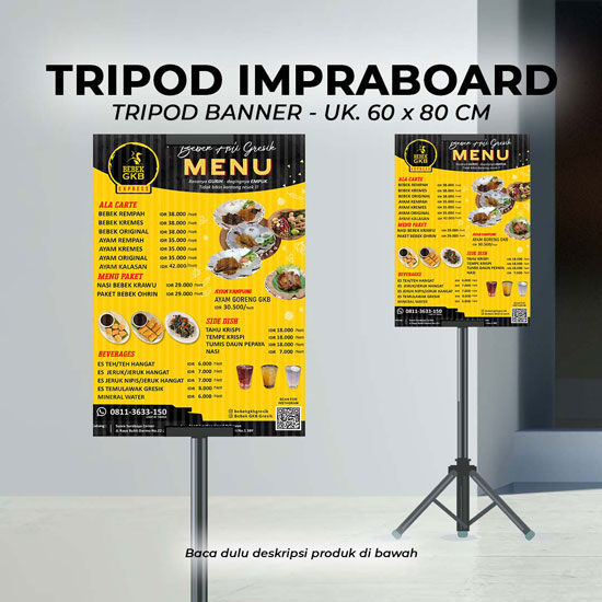 Tripod Impraboard 5mm(60x80cm)