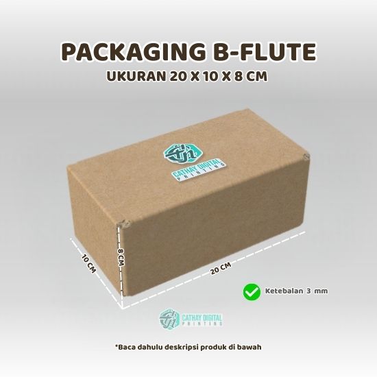 Kardus B-Flute (20X10X8cm) 
