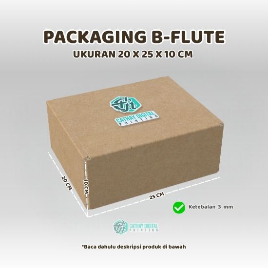 Kardus B-Flute (20X25X10cm) 
