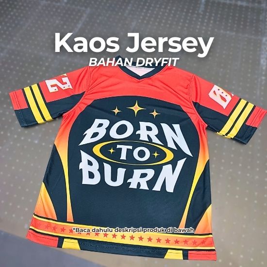 Kaos Jersey (Bahan Dryfit)