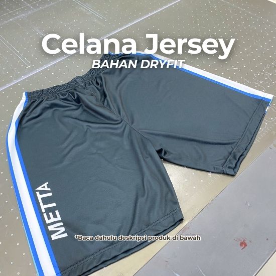Celana Pendek Jersey Sublim-Bahan Dryfit