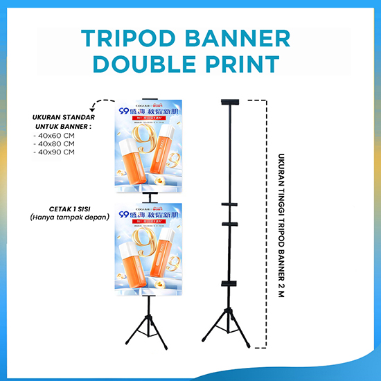 Tripod Impraboard+Sticker(60x90cm)-Isi Double