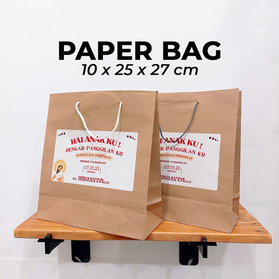 Paper bag (10X25X27)