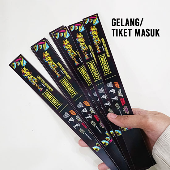 Gelang & Tiket Masuk