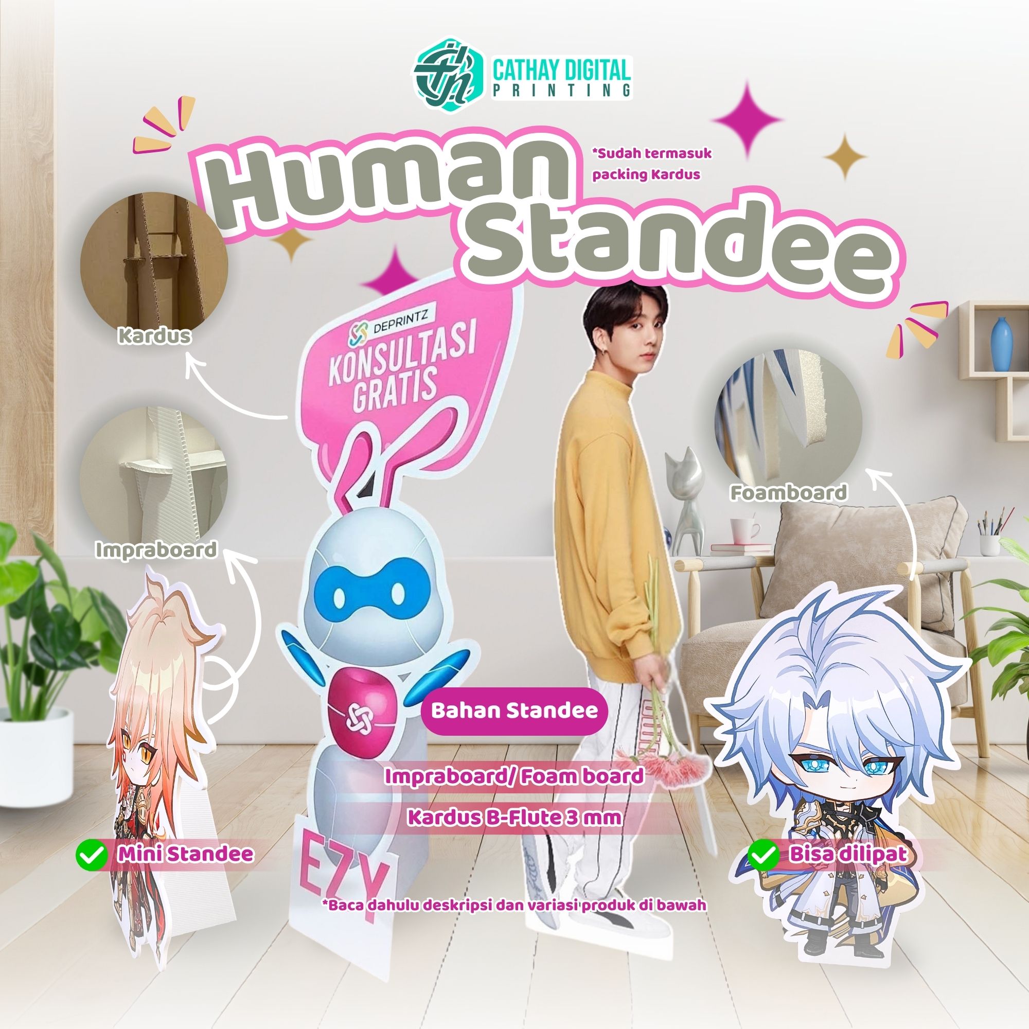 human standee