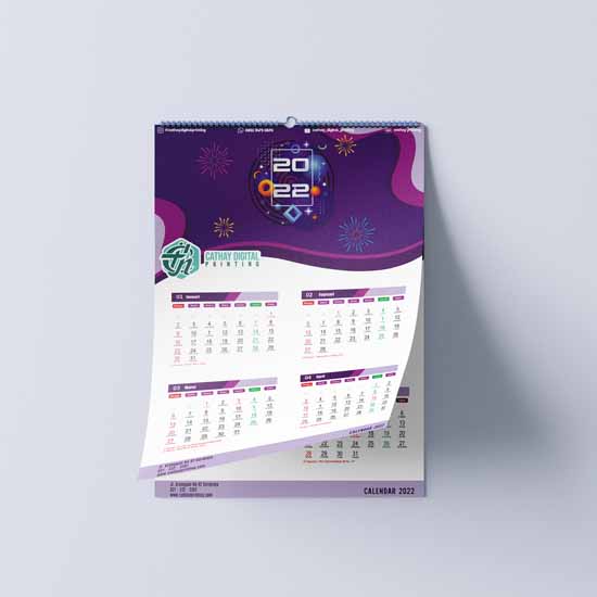 Kalender Dinding - 31x47cm (AP 120g) 