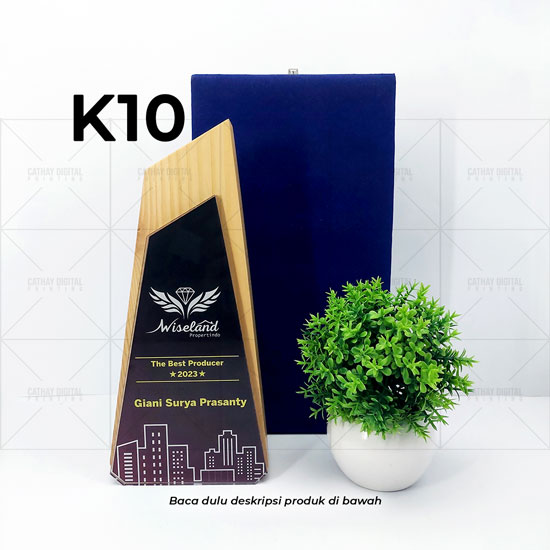 paket plakat akrilik+kayu (kode 10)