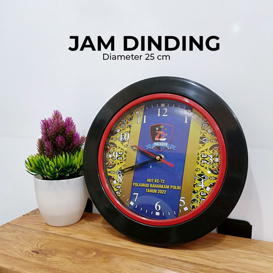 Jam Dinding Lingkaran 