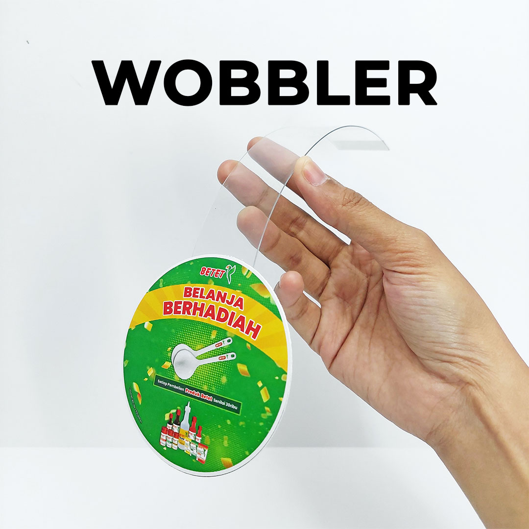 Wobbler (10X10cm)