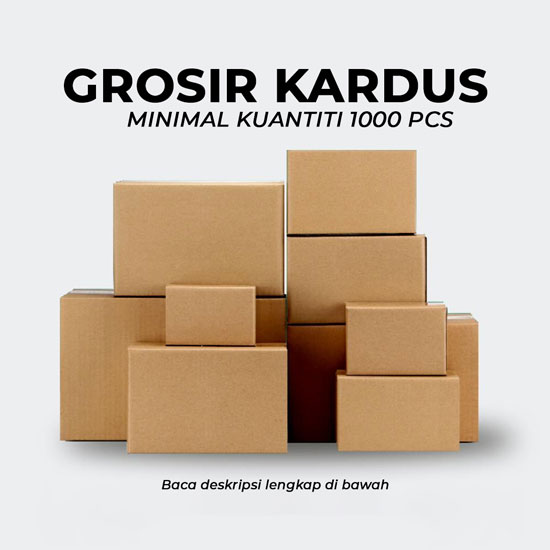 Kardus Min 1000pcs 