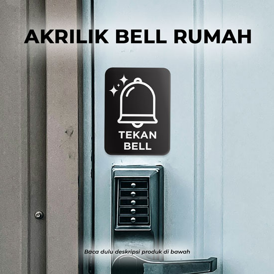 Bell Rumah Akrilik