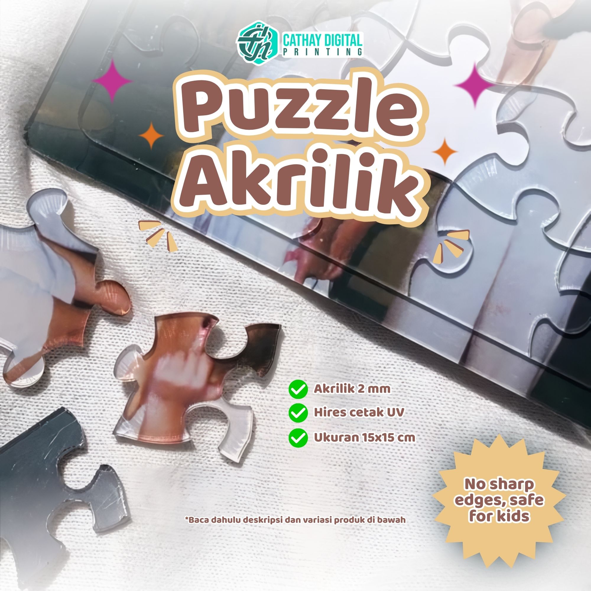 Puzzle Akrilik 