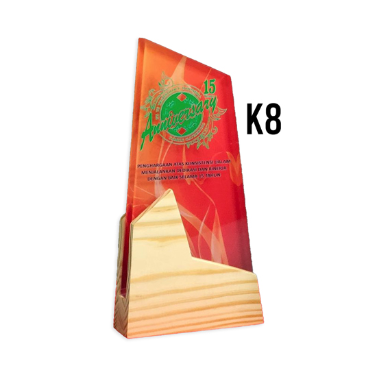 paket plakat akrilik+kayu (kode 8)