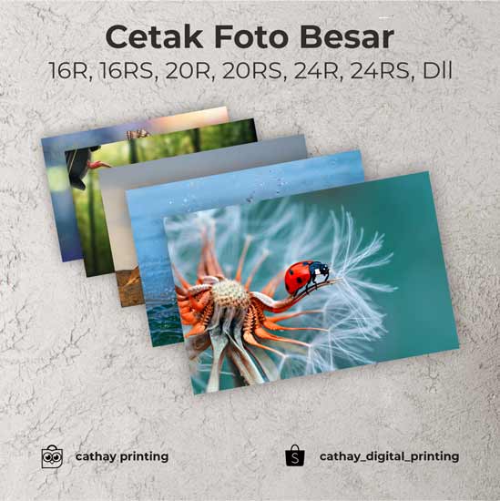 Cetak Foto Ukuran Besar (16R-24RS)