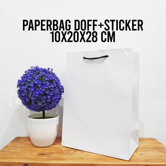 Paper Bag Doff (10X20X28cm)