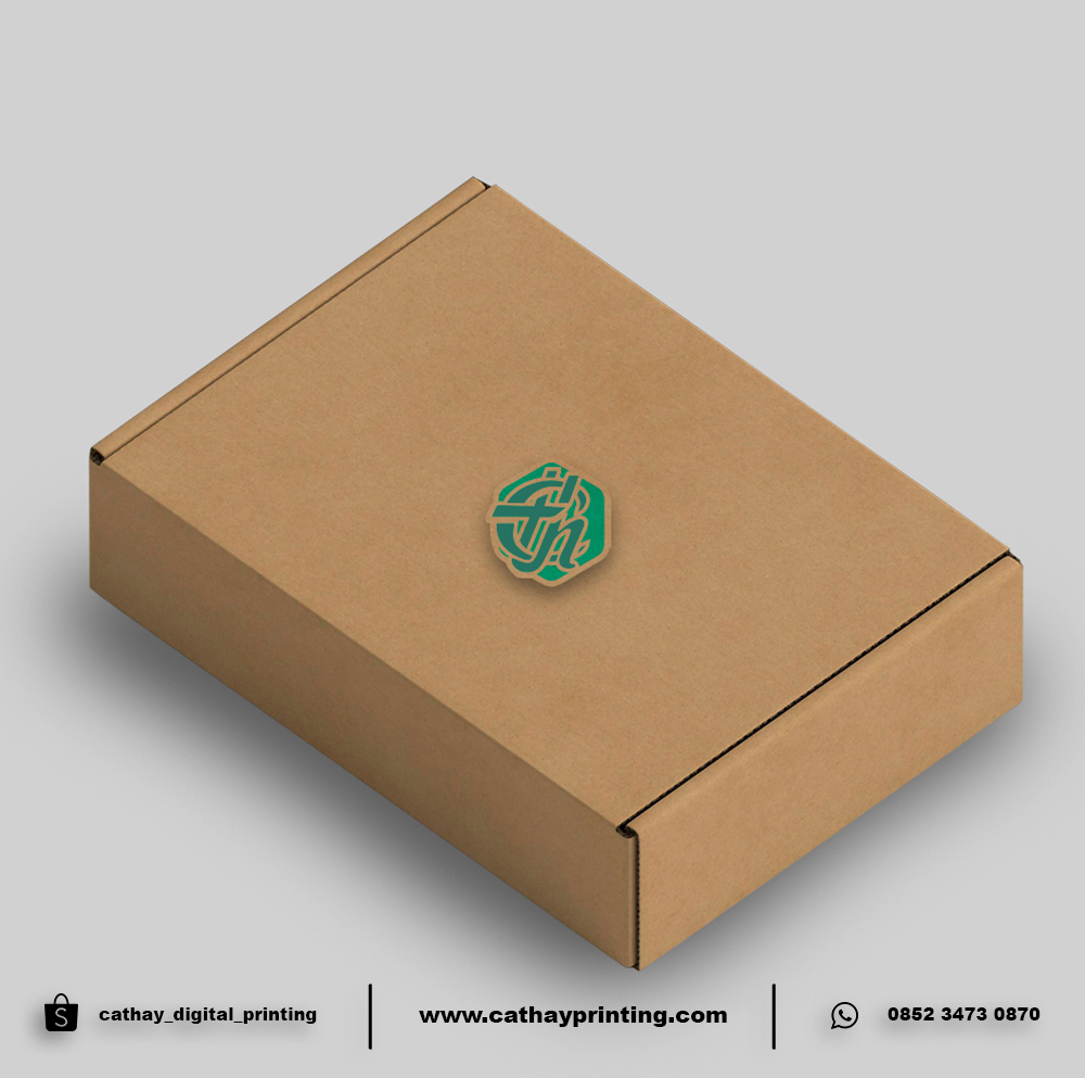      KARDUS PACKAGING A4 (21x30x4) BAHAN E FLUTE