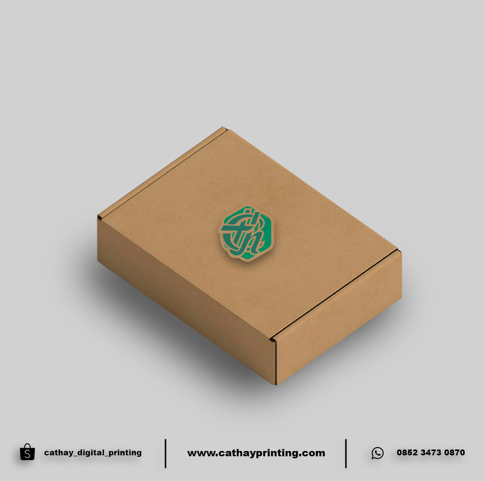      KARDUS PACKAGING 9x13x3cm BAHAN E FLUTE