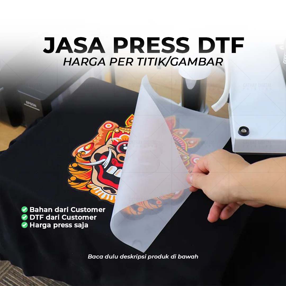Jasa Press DTF Kaos